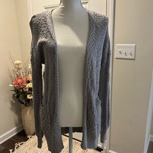 Women’s SO gray cardigan size small